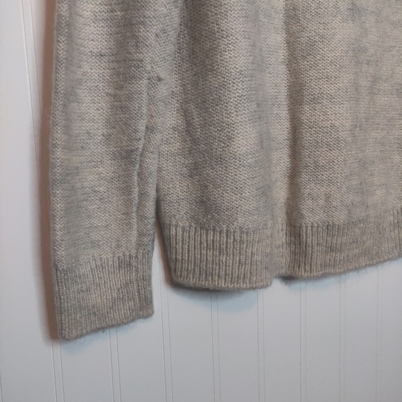 Magaschoni Cream Wool Blend Pull Over Sweater M - Picture 4 of 6